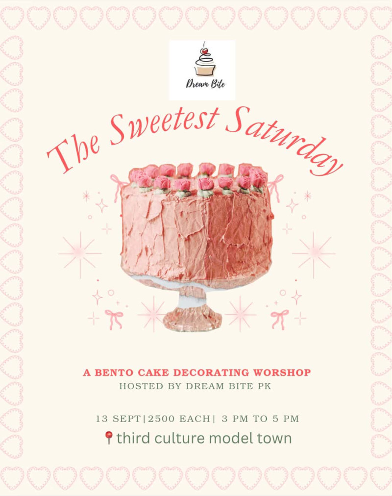 Bento Cake Decorating Workshop (Lahore)