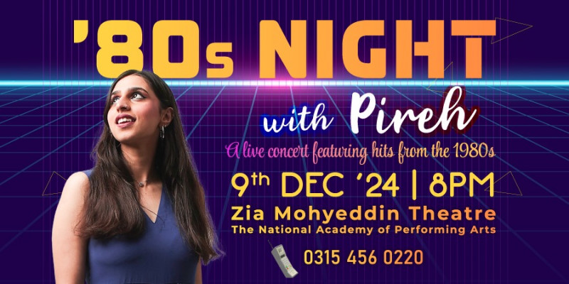 80s Night with Pireh Moosa