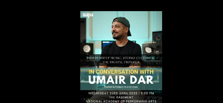 In Conversation with UMAIR DAR - FREE EVENT