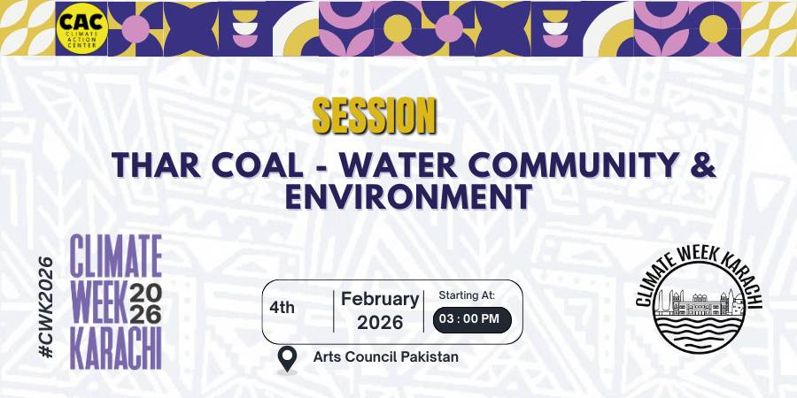 Thar Coal - Water Community & Environment